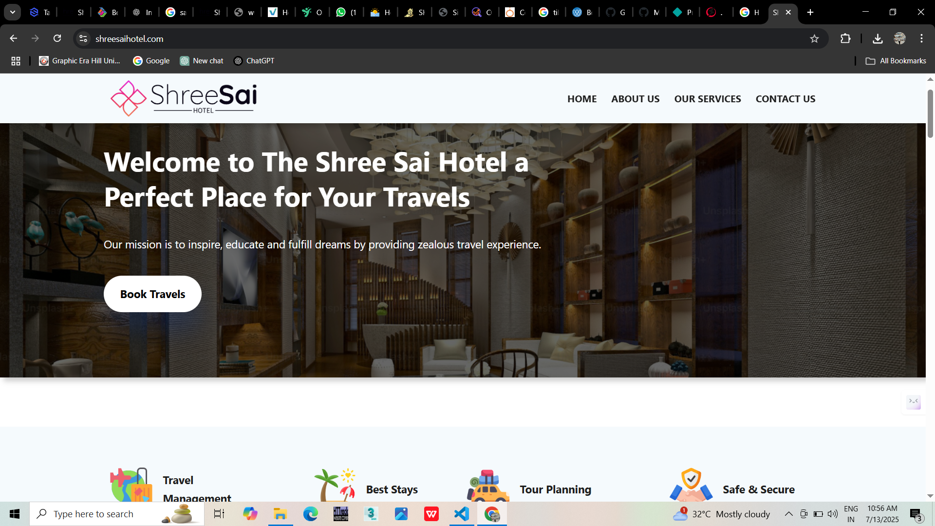 Hotel Website Project