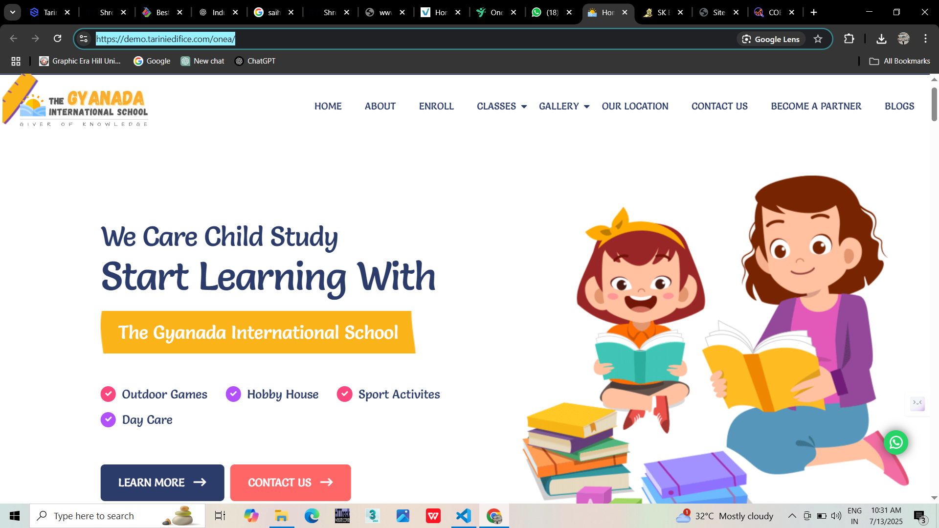Education Website Project